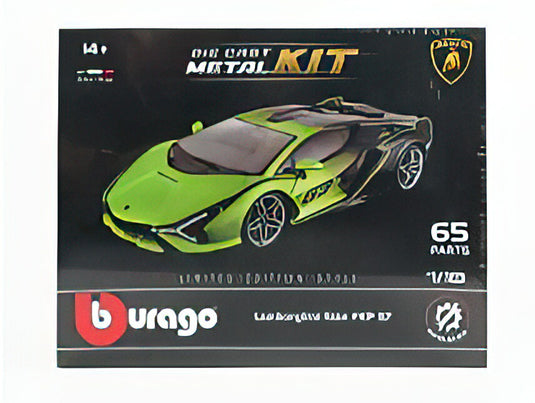 LAMBORGHINI - SIAN FKP 63 HYBRID 2020 - GREEN BLACK /BURAGO 1/18ミニカー