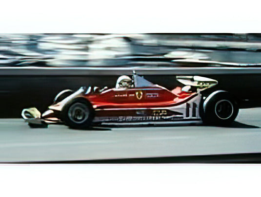 【予約】2024年発売予定FERRARIフェラーリ F1 312T4 SHORT TAIL N 11 WINNER MONACO GP JODY  SCHECKTER フィギュア付き1979 WORLD CHAMPION - RED /Bburago 1/18 ミニカー