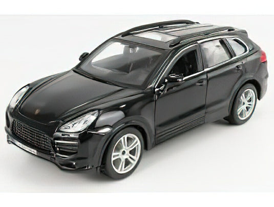 PORSCHE  CAYENNE TURBO 2010 - BLACK/BURAGOブラーゴ 1/24ミニカー