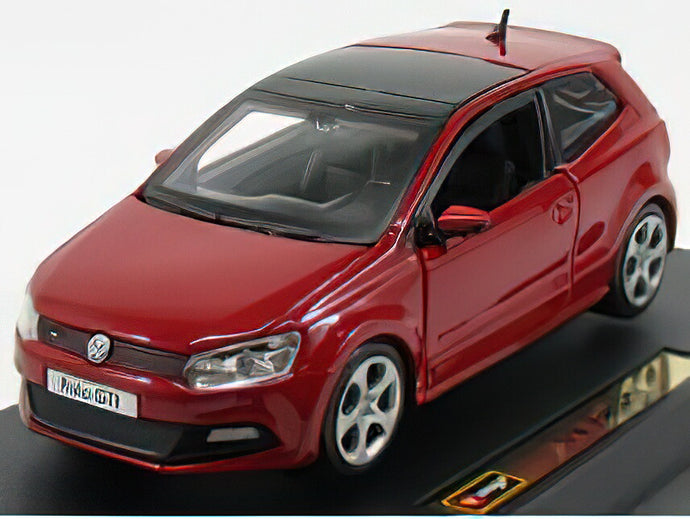 VOLKSWAGEN  POLO GTI 1.4 TSi 2010 - RED/BURAGOブラーゴ 1/24ミニカー