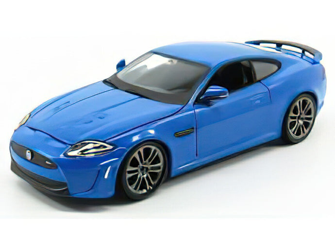 JAGUAR  XKR-S COUPE 2011 - BLUE MET/BURAGOブラーゴ 1/24ミニカー