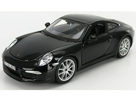 PORSCHE  911 991 CARRERA S 2012 - BLACK/BURAGOブラーゴ 1/24ミニカー