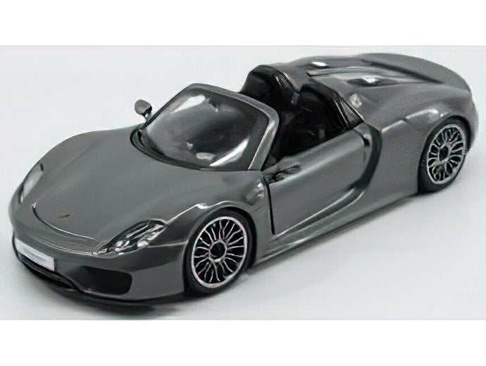 PORSCHE  918 SPYDER 2010 - GREY MET/BURAGOブラーゴ 1/24ミニカー