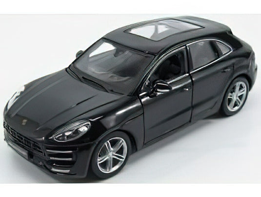 PORSCHE  MACAN 2013 - BLACK/BURAGOブラーゴ 1/24ミニカー