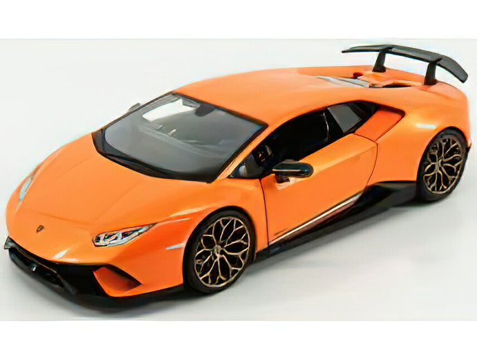 LAMBORGHINI  HURACAN LP640-4 PERFORMANTE 2017 - ORANGE/BURAGOブラーゴ 1/24ミニカー