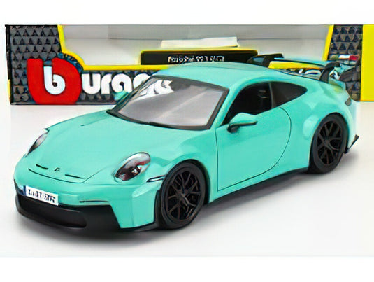 PORSCHEポルシェ 911 992 GT3 COUPE 2021 - MINT GREEN /BURAGO  1/24 ミニカー