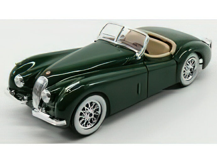JAGUAR  XK120 CABRIOLET 1953 - GREEN/BURAGOブラーゴ 1/24ミニカー