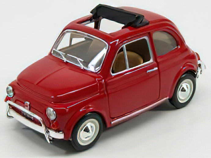 FIAT  500L OPEN ROOF 1968 - RED/BURAGOブラーゴ 1/24ミニカー