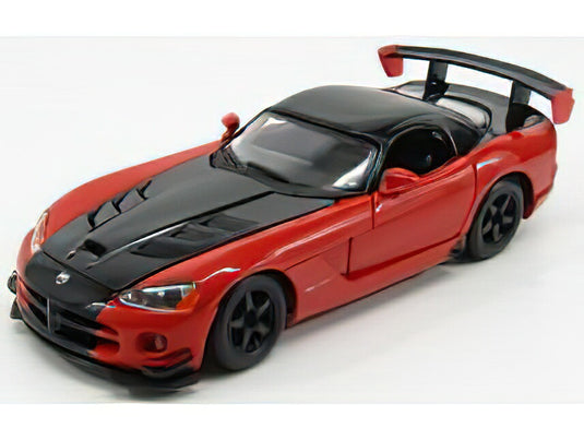 DODGE - VIPER SRT-10 COUPE 2003 - DARK ORANGE BLACK /BURAGO  1/24 ミニカー