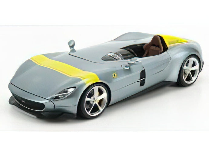 FERRARIフェラーリ MONZA SP1 2018 - SILVER /BURAGO  1/24 ミニカー