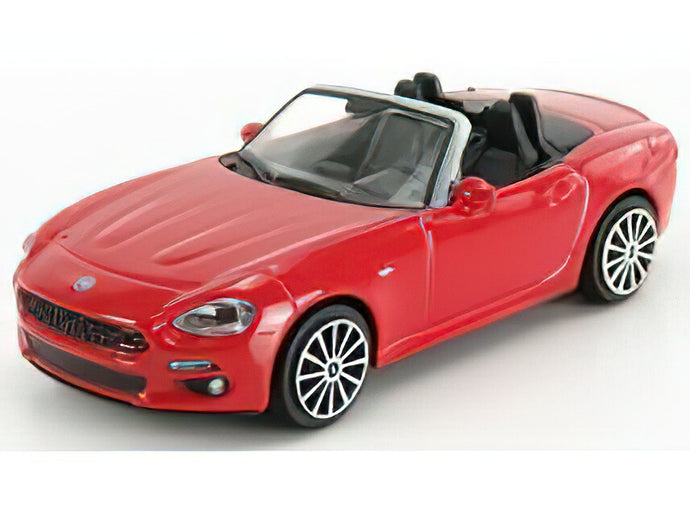 FIAT - 124 SPIDER 2016 - RED /BURAGO  1/43 ミニカー