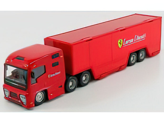 FERRARIフェラーリ TRUCK F1 CAR TRANSPORTER TEAM FERRARI CORSE CLIENTI WITH SET FXX-K N 10 2015  /BURAGO  1/43 ミニカー
