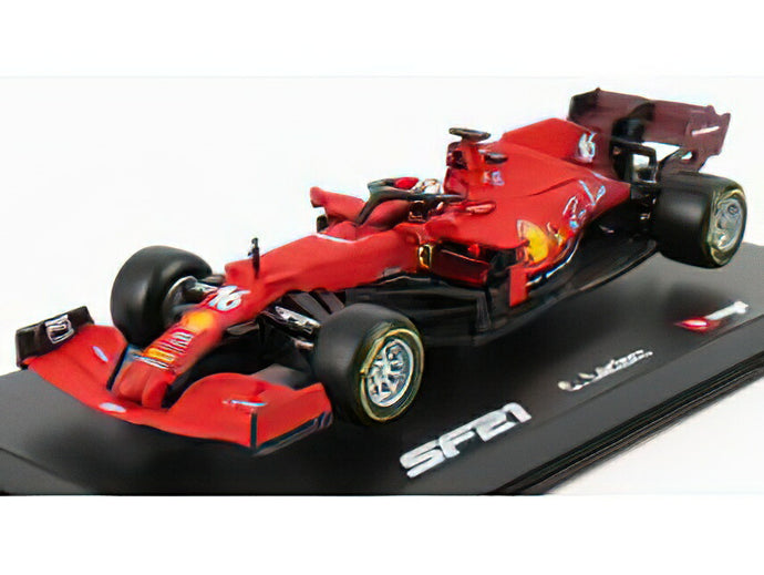 FERRARIフェラーリ F1 SF21 TEAM SCUDERIA FERRARI MISSION WINNOW N 16 SEASON 2021 CHARLES LECLERC  /BURAGO  1/43 ミニカー