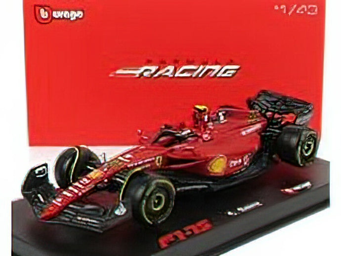 【予約】9月以降発売予定FERRARIフェラーリ F1-75 SCUDERIA FERRARI N 55 SEASON 2022 CARLOS SAINZ RED /BBurago 1/43 ミニカー 海外限定