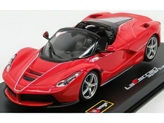 FERRARIフェラーリ LAFERRARI APERTA SPIDER 2016 - RED /BURAGO  1/43 ミニカー