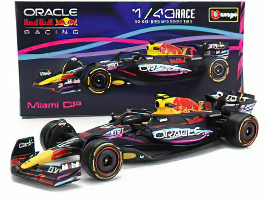 RED BULL - F1 RB19 TEAM ORACLE RED BULL RACING N 11 2nd MIAMI GP 2023 SERGIO PEREZ /BURAGO 1/43 ミニカー海外限定