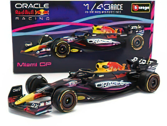 RED BULL - F1 RB19 TEAM ORACLE RED BULL RACING N 1 WORLD CHAMPION WINNER MIAMI GP 2023 MAX VERSTAPPEN /BURAGO 1/43 ミニカー海外限定