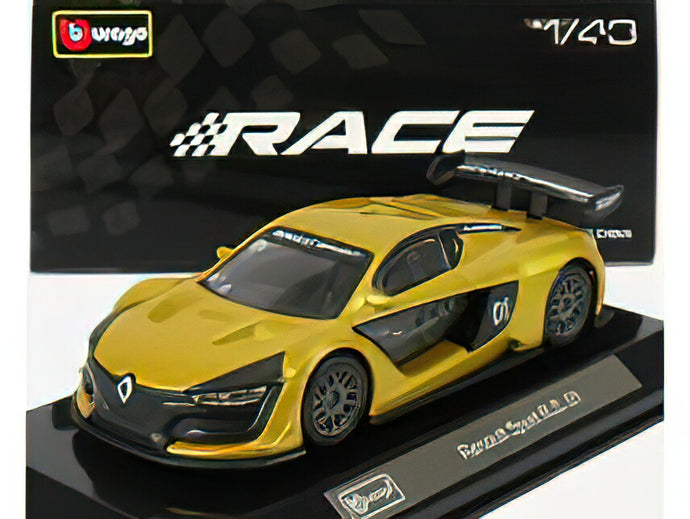 RENAULT - SPORT RS01 N 01 2015 R.MARTIN  YELLOW MET /BURAGO  1/43 ミニカー