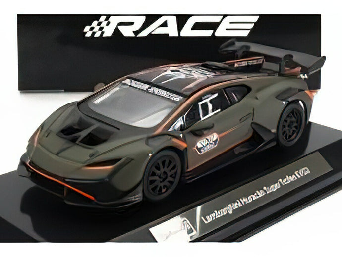 LAMBORGHINIランボルギーニ HURACAN LP620-2 EVO N 63 SUPER TROFEO 2019 - GREEN /BURAGO  1/43 ミニカー