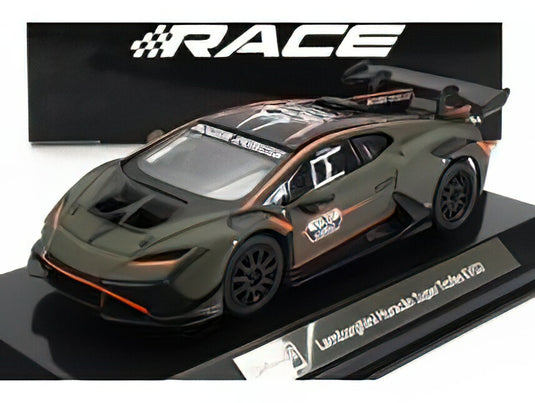 LAMBORGHINIランボルギーニ HURACAN LP620-2 EVO N 63 SUPER TROFEO 2019 - GREEN /BURAGO  1/43 ミニカー