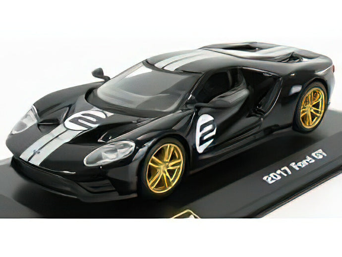 FORD USA - GT N 2 2017 - BLACK SILVER /BURAGO  1/32 ミニカー