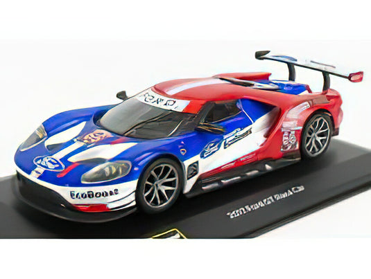 FORD USA - GT 3.5L TURBO V6 TEAM FORD CHIP GANASSI UK N 66 LMGTE PRO 24h LE MANS 2017 S.MUCKE - O.PLA - B.JOHNSON - RED BLUE WHITE /BURAGO  1/32 ミニカー