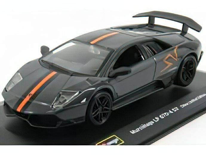 LAMBORGHINIランボルギーニ MURCIELAGO LP670-4 SV SUPERVELOCE CHINA LIMITED EDITION 2011 - GREY MET /BURAGO  1/32 ミニカー