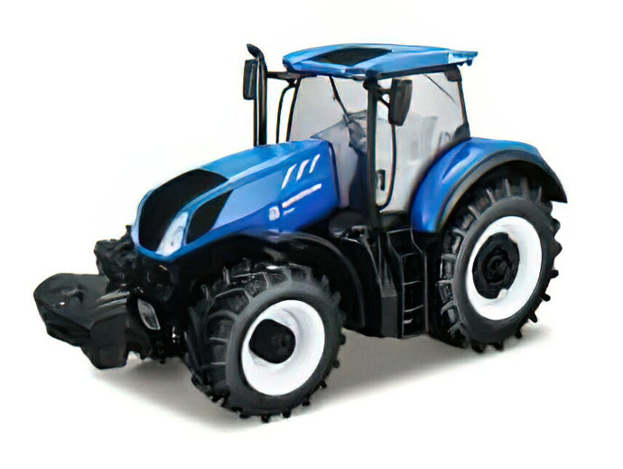 NEW HOLLAND - T7.315 TRACTOR 2009 - BLUE /BURAGO  1/32 ミニカー