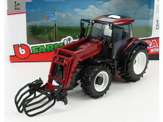 VALTRA - N174 TRACTOR 2017 - RED BLACK /BURAGO  1/32 ミニカー