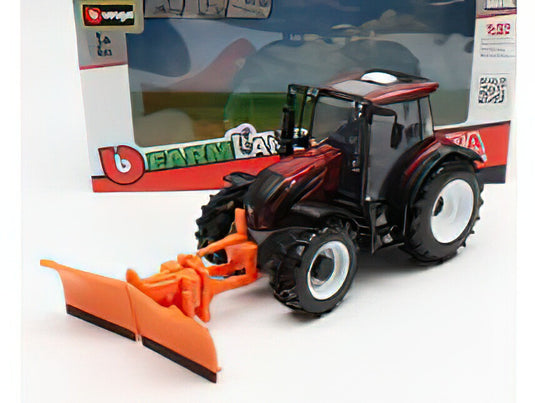 VALTRA - N174 TRACTOR 2017 - RED BLACK /BURAGO  1/32 ミニカー