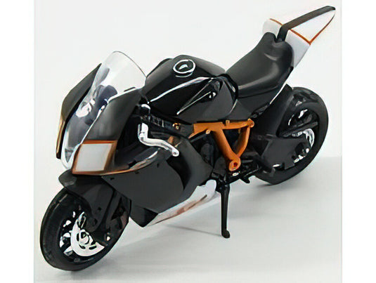 KTM - RC8 R 1190 2011 - BLACK WHITE /Burago 1/18 バイク模型 ミニカー