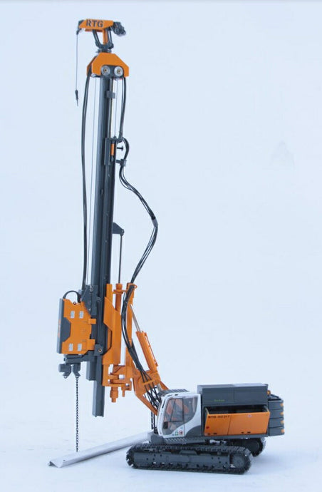 RTG Pile Driveパイルドライバー杭打機 RG21T Hydraulic Vibrator (2023) /Bymo 1/50 建設機械模型 工事