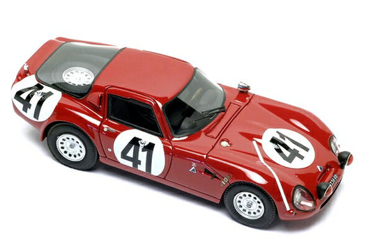 お値打ちBBR 1/43 Alfa Romeo TZ2 アルファロメオ TZ2 Rosso 1965 BBR