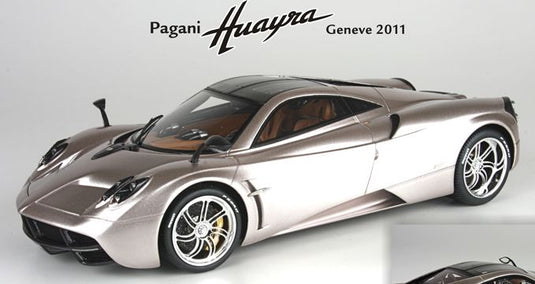 Paganiパガーニ Huayra Geneve 2011メタリックライトゴールド 330台限定　 /BBR 1/18 ミニカー