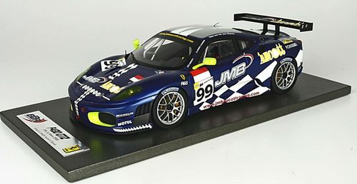 【予約】6月以降発売予定 フェラーリ F430 GT2 ルマン24時間 2008 JMB Racing  100台限定 /BBR 1/18 レジン ミニカー