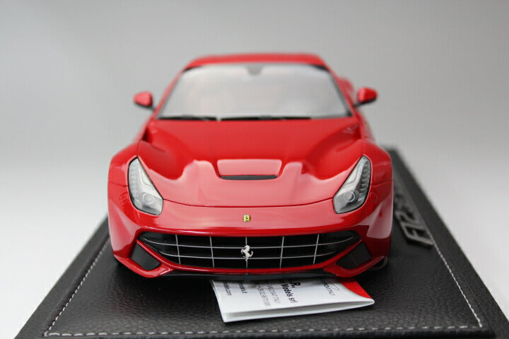 ギャラリービューアに画像をロードする, フェラーリ F12 Berlinettaベルリネッタ 2012 ロッソコルサ322  150台限定 /BBR 1/18 レジンミニカー
