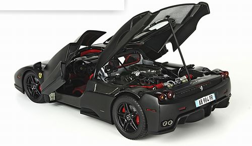 ギャラリービューアに画像をロードする, 【予約】4月以降発売予定 フェラーリ Enzoエンツォ 2006　マットブラック 204台限定 /BBR 1/18 ダイキャスト ミニカー
