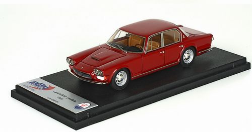 ギャラリービューアに画像をロードする, 【予約】6月以降発売予定 マセラティ クアトロポルテ 1965 レッド 108台限定 /BBR 1/43 レジン　ミニカー
