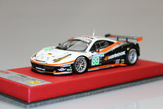 フェラーリ 458 イタリア GT2 ルマン24時間 2011 Hankook Team Farnbacher No89 Farnbacher 20台限定 /BBR 1/43 レジン　ミニカー
