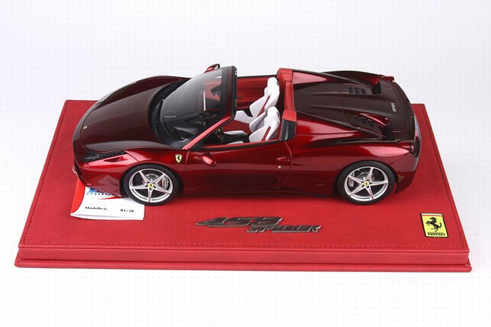 【予約】フェラーリ 458 スパイダー マラネロレッド 30台限定 /BBR 1/18 レジン ミニカー