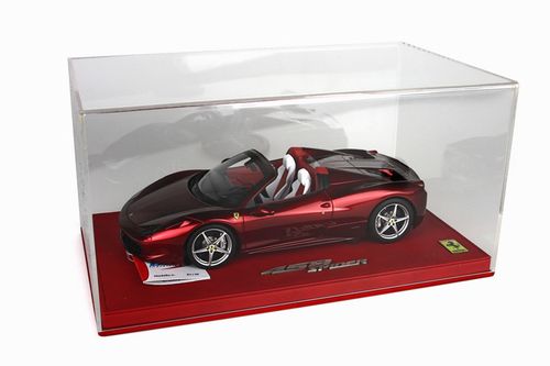 ギャラリービューアに画像をロードする, 【予約】フェラーリ 458 スパイダー マラネロレッド 30台限定 /BBR 1/18 レジン ミニカー
