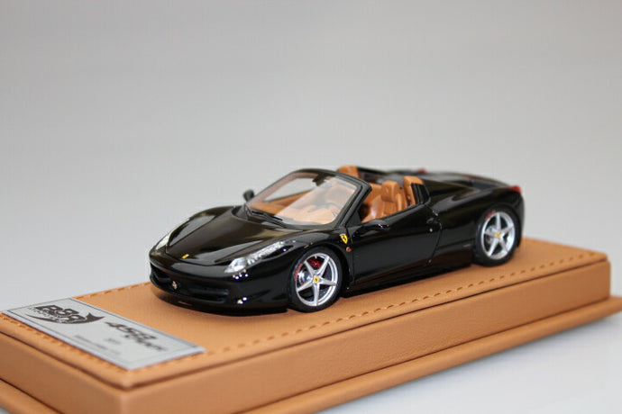 フェラーリ 458 スパイダー 2011 ブラック  15台限定 /BBR 1/43 レジンモデル ミニカー