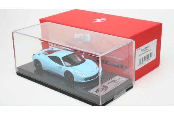 ギャラリービューアに画像をロードする, 特注 FERRARIフェラーリ 458 ITALIAイタリア AZZURRO ITALIA 25台限定 /BBR 1/43 レジンミニカー 模型
