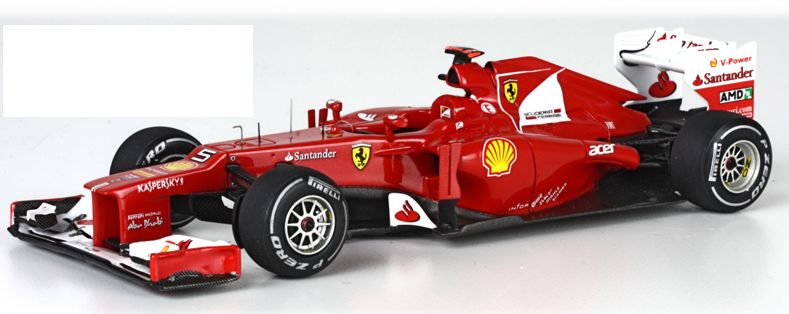 ギャラリービューアに画像をロードする, Ferrariフェラーリ F2012 マレーシアGP スリックタイヤ 150台限定 /BBR 1/43 レジン　ミニカー
