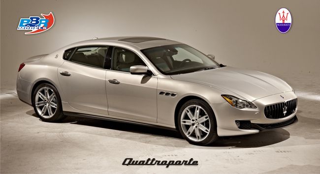 【予約】Maseratiマセラティ Quattroporte Press Version 2012 Moonstone /BBR 1/18 レジンミニカー