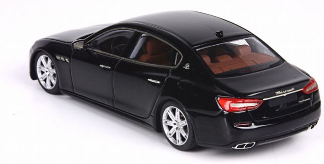 ギャラリービューアに画像をロードする, 【予約】Maseratiマセラティ Quattroporte 2013 シルクブラック /BBR 1/43 レジン ミニカー
