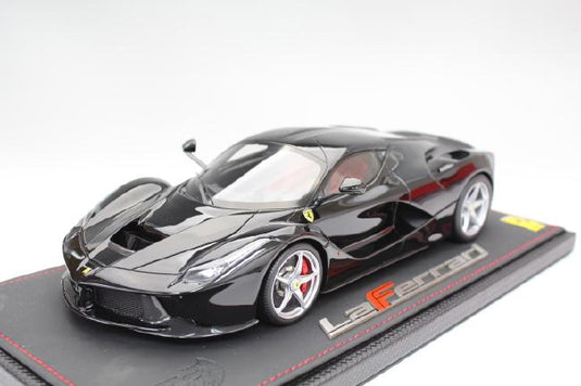 Ferrari ラ・フェラーリ Geneve AutoShow 2013 グロスブラック/ブラックルーフ 149台限定 /BBR 1/18レジンミニカー