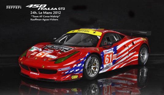 Ferrariフェラーリ 458 Italia GT2 AM Le Mansルマン 2012 TEAM