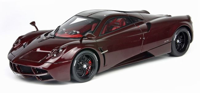 Paganiパガーニ Huayra 2012 CARBON FIBRE RED 50台限定 /BBR 1/18 レジンミニカー