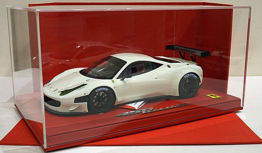 海外ショップ特注Ferrariフェラーリ 458 GT3 2012 Bianca Avus 100　10台限定 /BBR 1/18 レジンミニカー